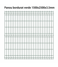 Panou bordurat verde 1500 x 2500 x 3.5 mm